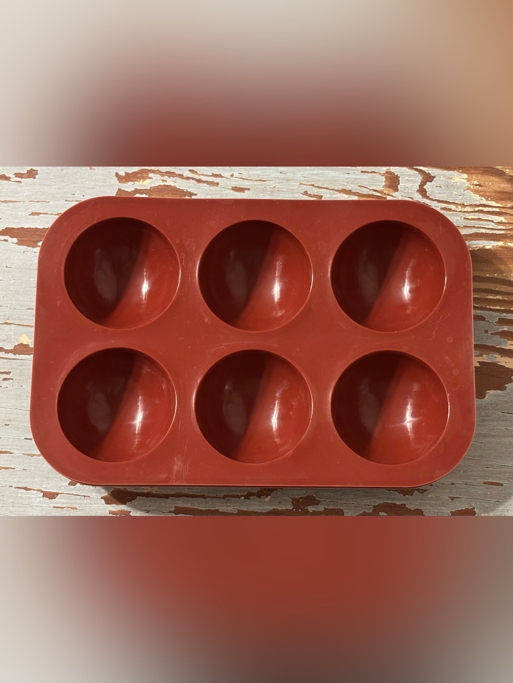 Brown Silicone Half-Sphere Baking Mold for Desserts - Hot Chocolate Bombs
